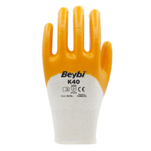 Alternative view of K40 Nitril Kaplı Pamuk ve Polyester Örgü Eldiven