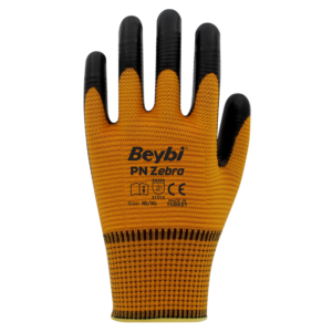 Alternative view of PN Zebra Polyester Örme Nitril Eldiven